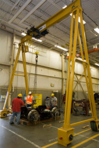 Working on PF-Series gantry crane