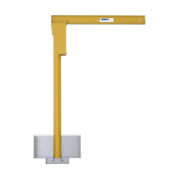 Freestanding jib crane - foundation mounted - 101 series