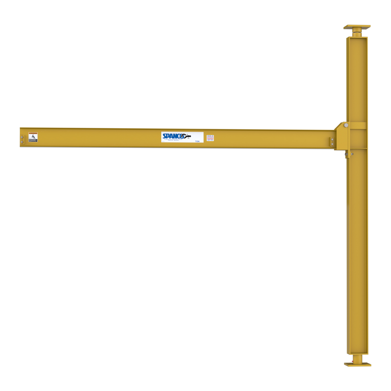 Mast-style jib crane - full cantilever - 200 series