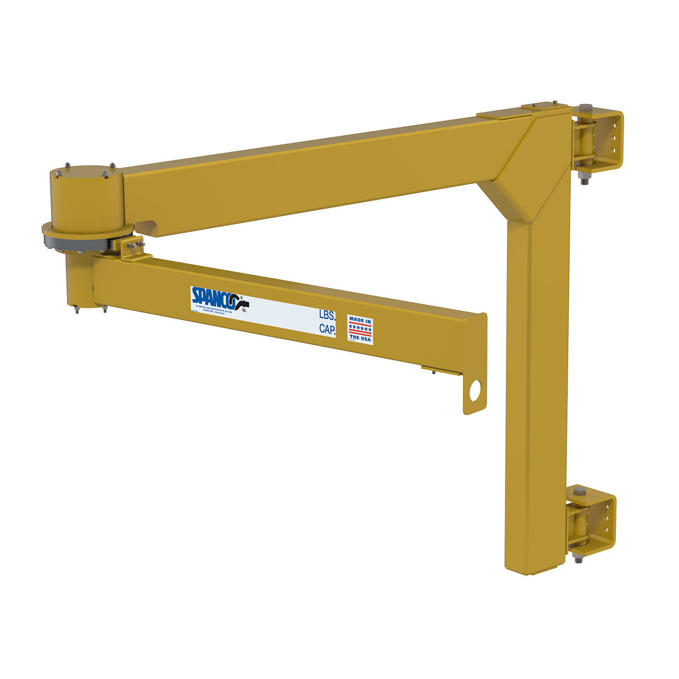 Wall-Mounted Articulating Jib Cranes – 401 Series