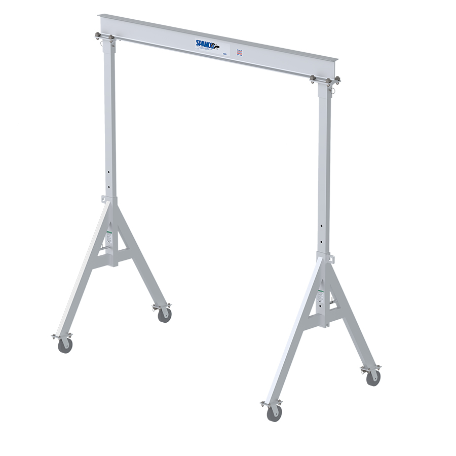 Aluminum gantry crane