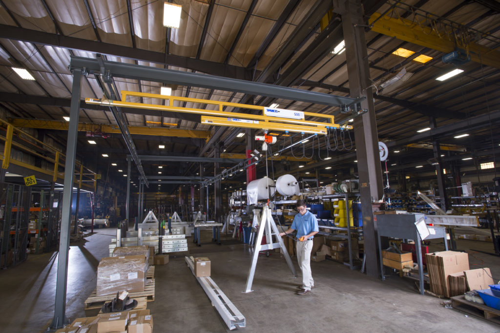 Aluminum A-Frame lifting