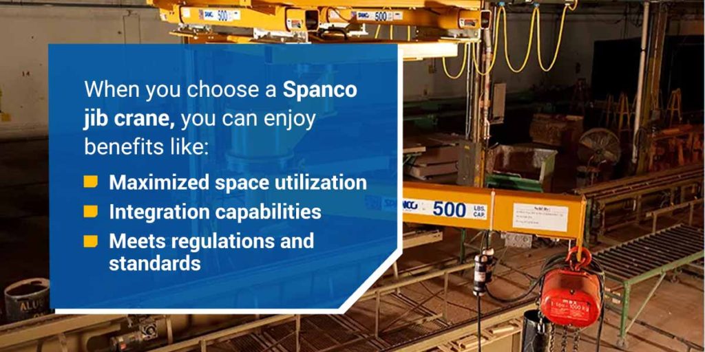 Advantages of Spanco Jib Cranes