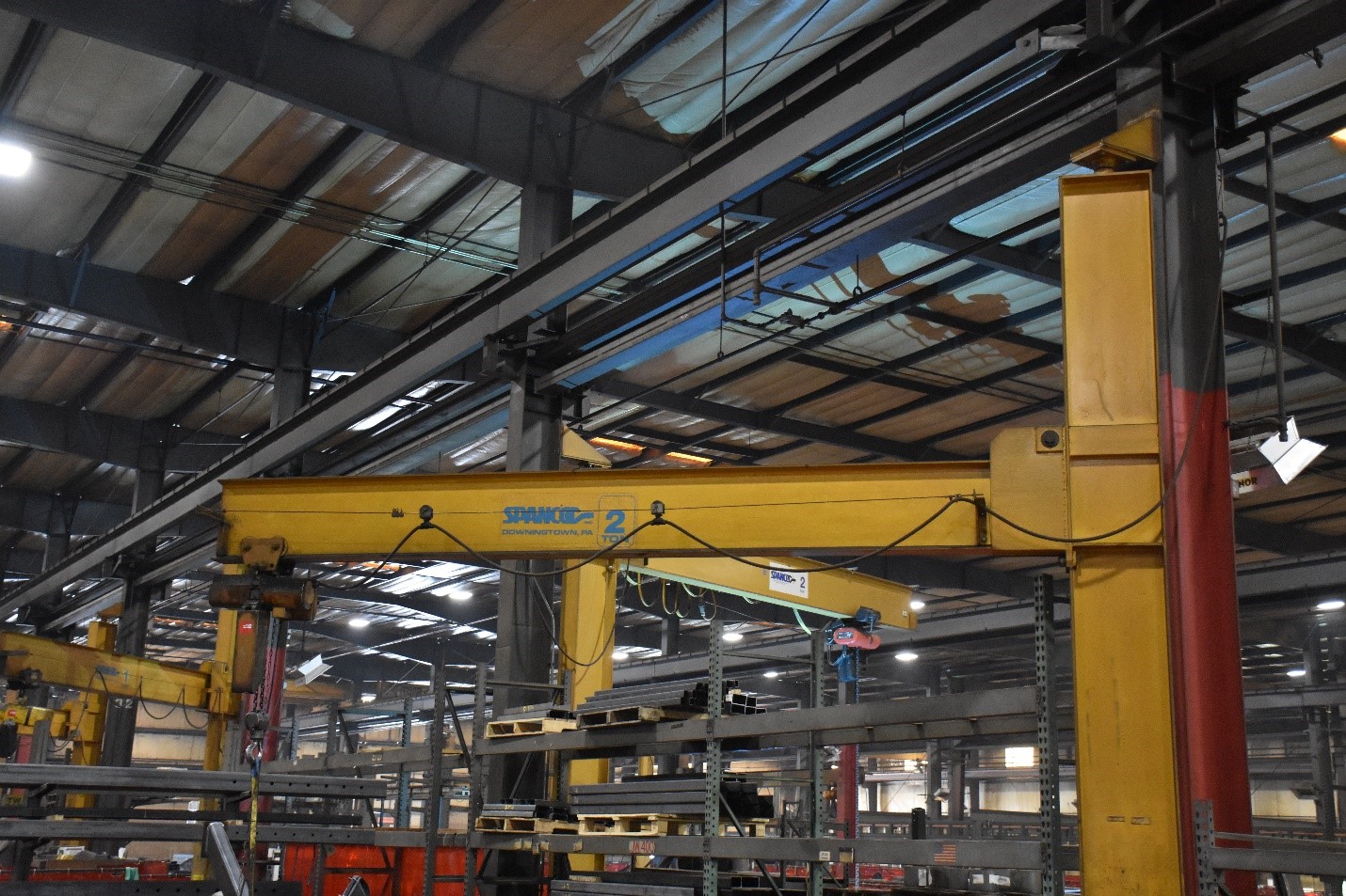 Haunch Option Available for 200/201 Series of Ceiling Mounted Jib Crane